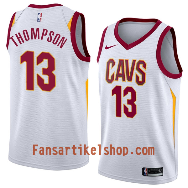 NBA Cleveland Cavaliers Trikot Tristan Thompson 13 Nike 2017-18 Weiß Swingman - Herren NBA Cleveland Cavaliers Trikot Tristan Thompson 13 Nike 2017-18 Weiß Swingman - Herren
